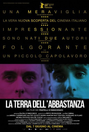 Locandina La Terra dell’Abbastanza