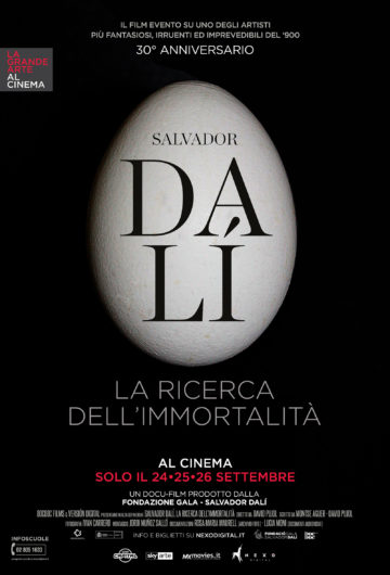 Locandina SALVADOR DALÌ – LA RICERCA DELL’IMMORTALITÀ