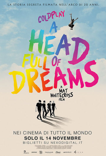 Locandina COLDPLAY – A HEAD FULL OF DREAMS
