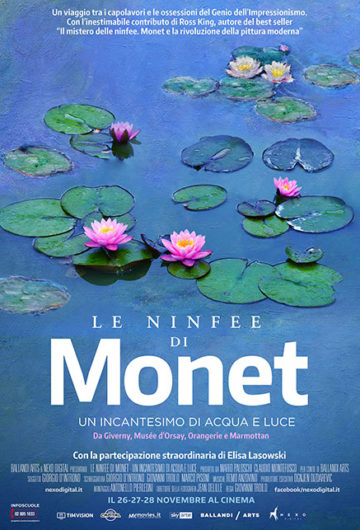 Locandina LE NINFEE DI MONET