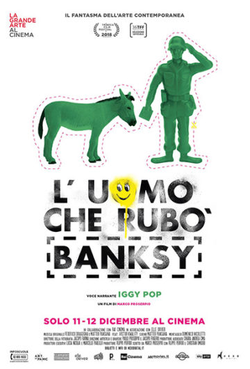 Locandina L’UOMO CHE RUBÒ BANKSY