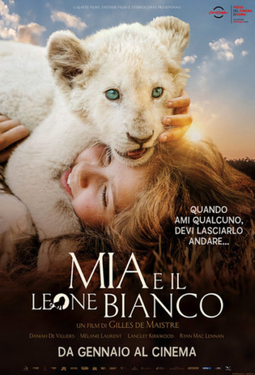 Locandina MIA E IL LEONE BIANCO