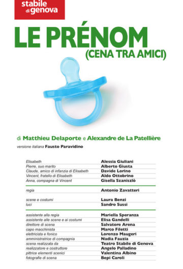 Locandina LE PRENOM (CENA TRA AMICI)