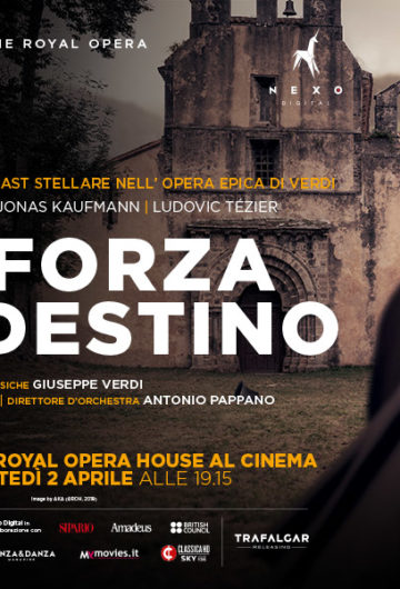 Locandina The Royal Opera LA FORZA DEL DESTINO di Giuseppe Verdi