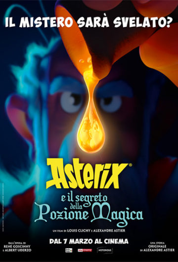 Locandina ASTERIX E IL SEGRETO DELLA POZIONE MAGICA