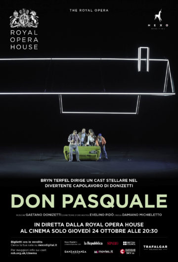 Locandina The Royal Opera Don Pasquale di Gaetano Donizetti