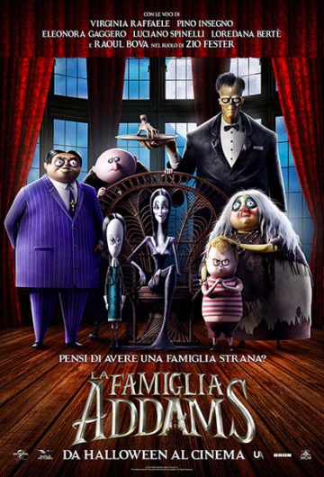 Locandina LA FAMIGLIA ADDAMS