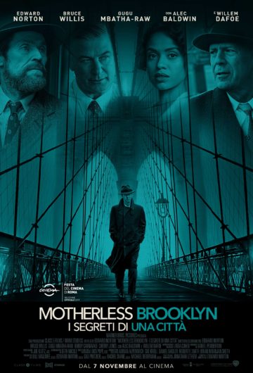 Locandina MOTHERLESS BROOKLYN – I SEGRETI DI UNA CITTÀ