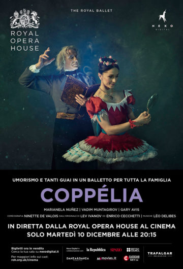 Locandina The Royal Ballet Coppélia