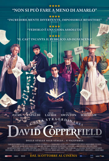 Locandina LA VITA STRAORDINARIA DI DAVID COPPERFIELD