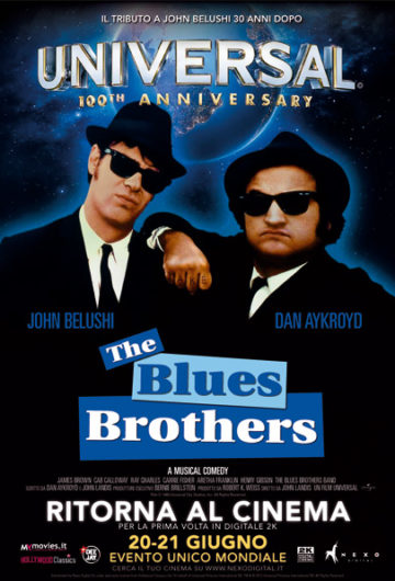 Locandina THE BLUES BROTHERS