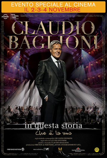 Locandina CLAUDIO BAGLIONI – IN QUESTA STORIA CHE È LA MIA