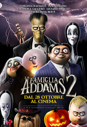 Locandina LA FAMIGLIA ADDAMS 2