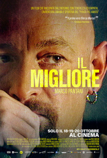Locandina IL MIGLIORE. MARCO PANTANI