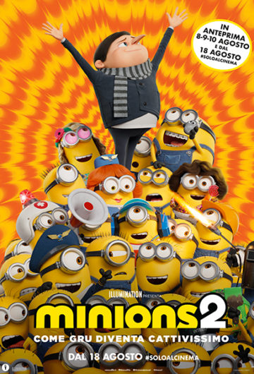 Locandina MINIONS 2 – COME GRU DIVENTA CATTIVISSIMO