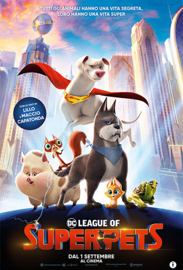 Locandina DC LEAGUE OF SUPER-PETS