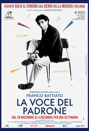 Locandina FRANCO BATTIATO – LA VOCE DEL PADRONE