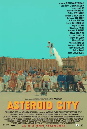 Locandina ASTEROID CITY