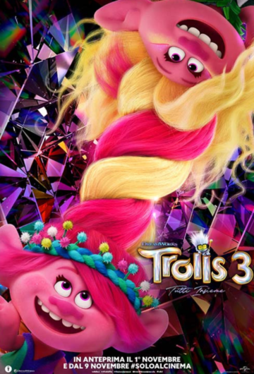 Locandina Trolls 3 – Tutti Insieme